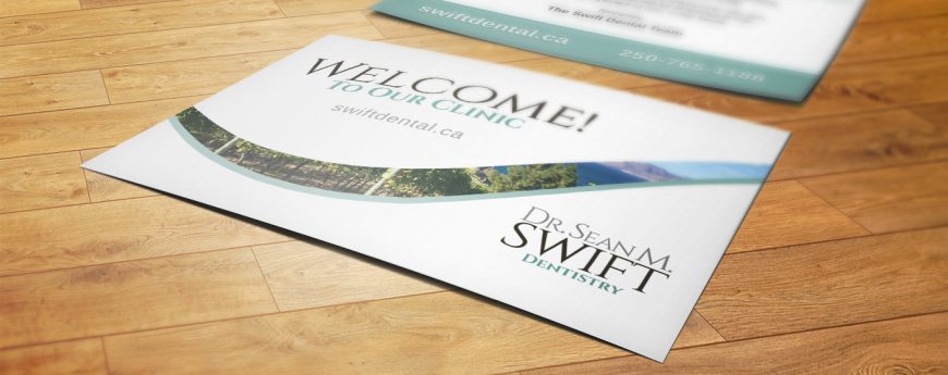 Swift Welcome New Customer Postcard